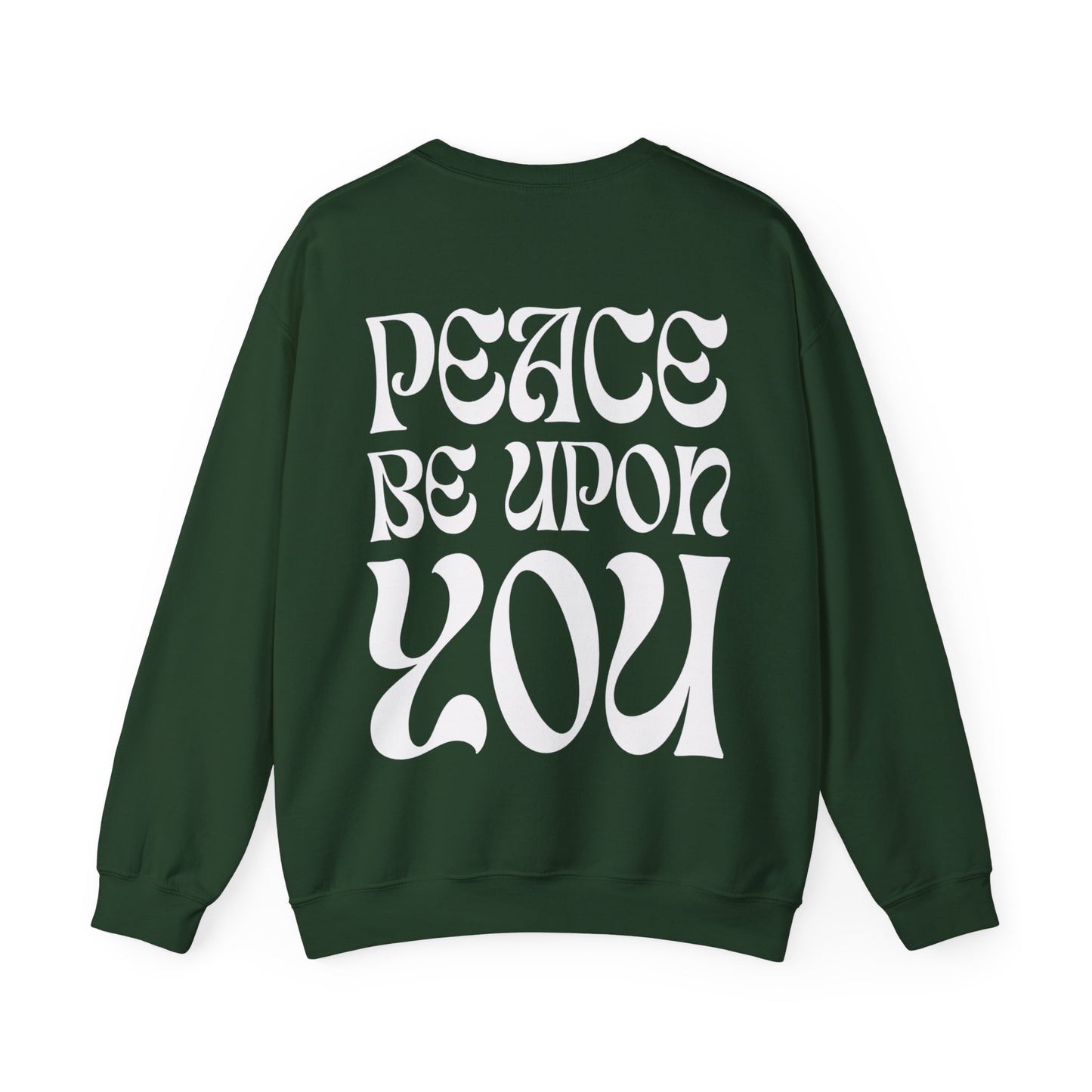 Greetings of Peace Crewneck (Emerald)